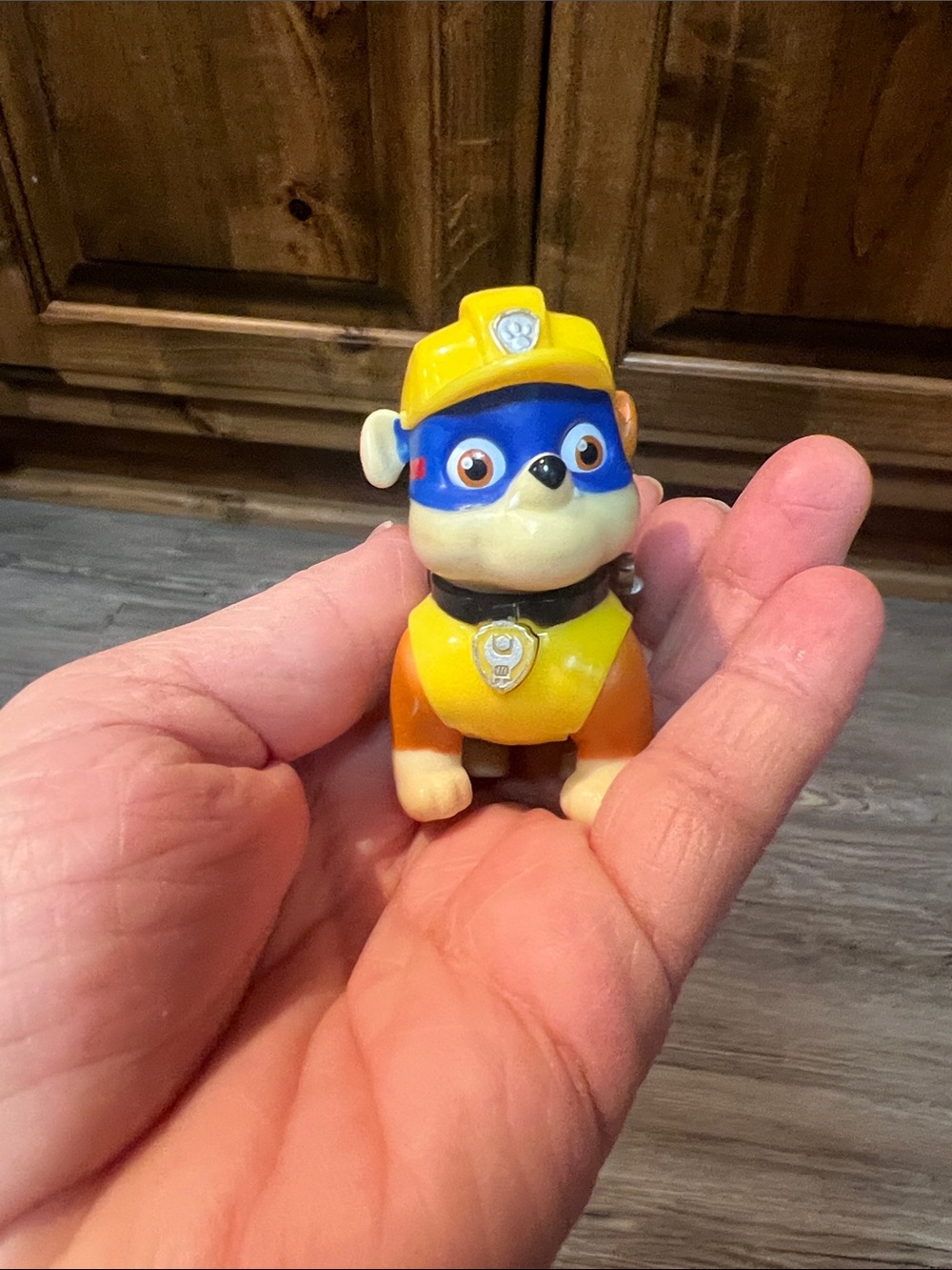 Rubble Paw Patrol Figurine
